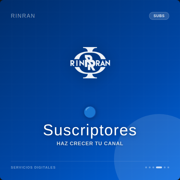 Suscriptores para YouTube